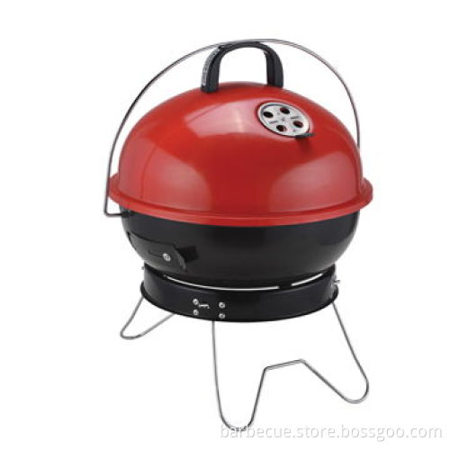 Apple grill, 14" easy portable, made of carbon steel